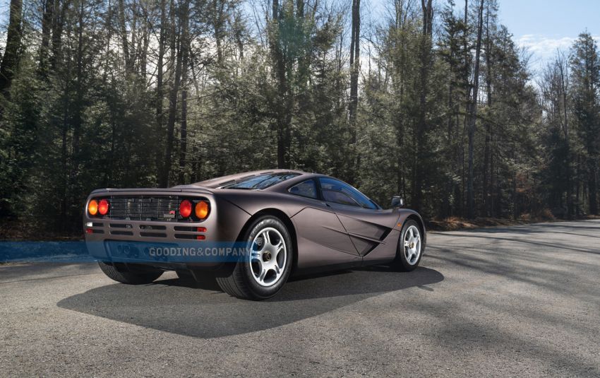 1995 McLaren F1 sold for a record USD20.465 million at Gooding & Company’s auction – 387 km from new 1331112