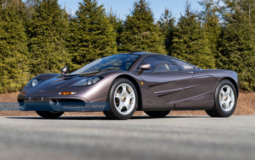 1995 McLaren F1 sold for a record USD20.465 million at Gooding & Company’s auction – 387 km from new 1331115