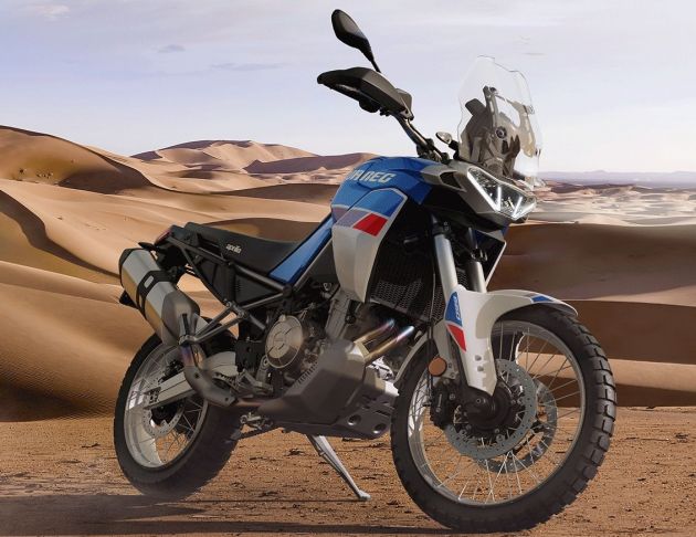 Aprilia Tuareg 660 didedah – enjin 660 cc, 80 hp, 70 Nm