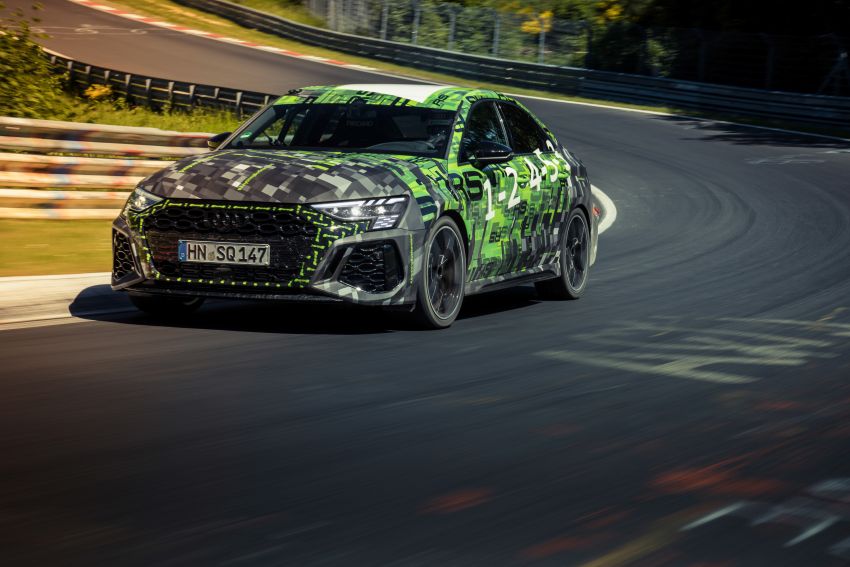 Audi RS3 – kereta kompak terlaju di Nürburgring; 8 saat lebih pantas dari Mercedes-AMG A 45 S W177! 1326423