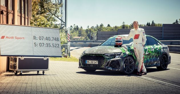 Audi RS3 the fastest compact car on the Nordschleife – 7:40.748, beats W177 Merc-AMG A45S by 8 seconds!