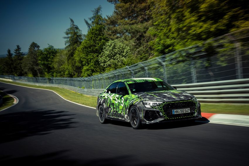 Audi RS3 the fastest compact car on the Nordschleife – 7:40.748, beats W177 Merc-AMG A45S by 8 seconds! 1326349