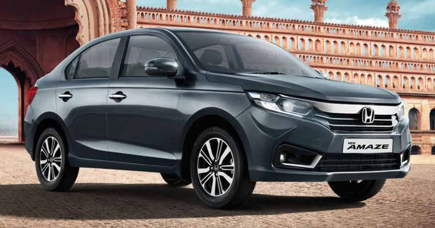 Honda Amaze <em>facelift</em> 2021 dilancar di India – bermula RM36k, rupa disegarkan, pilihan petrol dan diesel Image #1332883