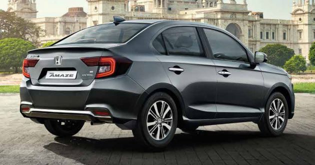 2021 Honda Amaze facelift launched in India – updated styling and features; same petrol and diesel engines