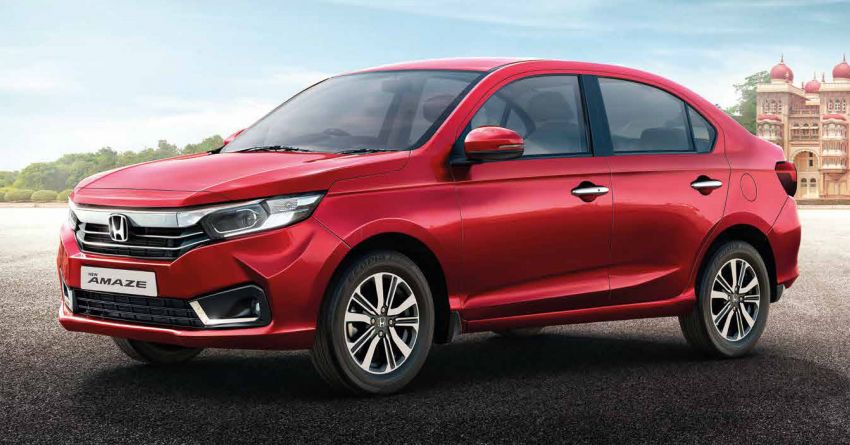 Honda Amaze <em>facelift</em> 2021 dilancar di India – bermula RM36k, rupa disegarkan, pilihan petrol dan diesel 1332881