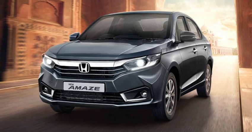 Honda Amaze <em>facelift</em> 2021 dilancar di India – bermula RM36k, rupa disegarkan, pilihan petrol dan diesel Image #1332878