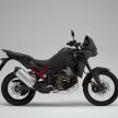 2022 Honda CRF1100L Africa Twin and Africa Twin Adventure Sports updated – rear carrier, lower screen