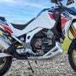 2022 Honda CRF1100L Africa Twin and Africa Twin Adventure Sports updated – rear carrier, lower screen
