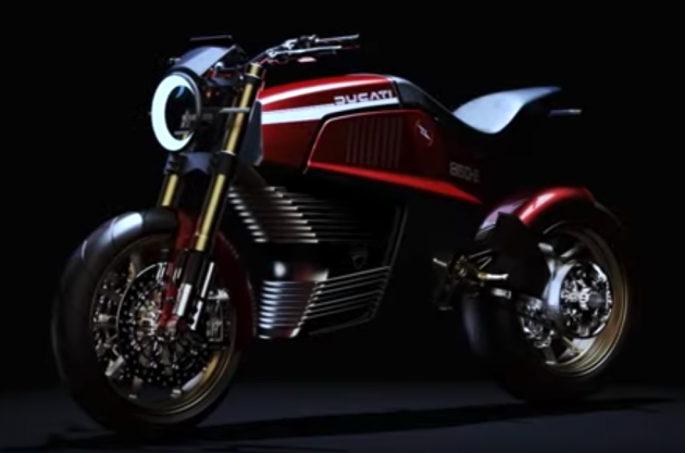 Italdesign shows Ducati 860-E e-bike concept video