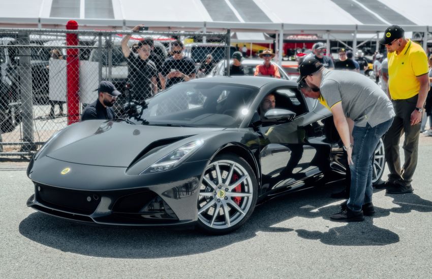 Lotus Emira driven at Laguna Seca ahead of US debut 1330050