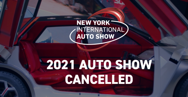 2021 New York International Auto Show (NYIAS) cancelled due to fast spreading Covid-19 Delta variant