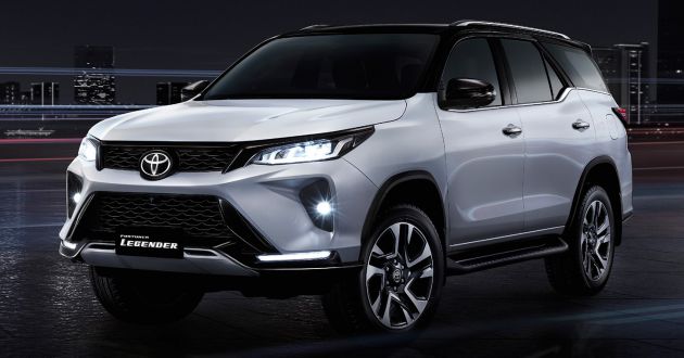 2021 Toyota Fortuner Legender in Thailand gets new kit – now with dual-zone AC, blind spot monitor, RCTA