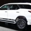 2021 Toyota Fortuner gets Modellista kit in Thailand