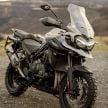 2021 Triumph Tiger 1200 Desert, Alpine editions shown