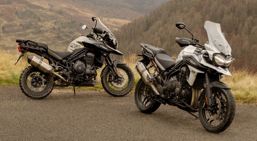 2021 Triumph Tiger 1200 Desert, Alpine editions shown 1332553