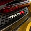 Hennessey Venom F5 – RM8.9mil V8 hypercar sold out