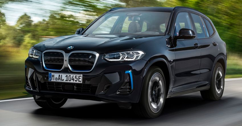 BMW iX3 G08 facelift 2022 didedah – pakej M Sport dan BMW Driving Assistant Professional diberi terus Image #1329099