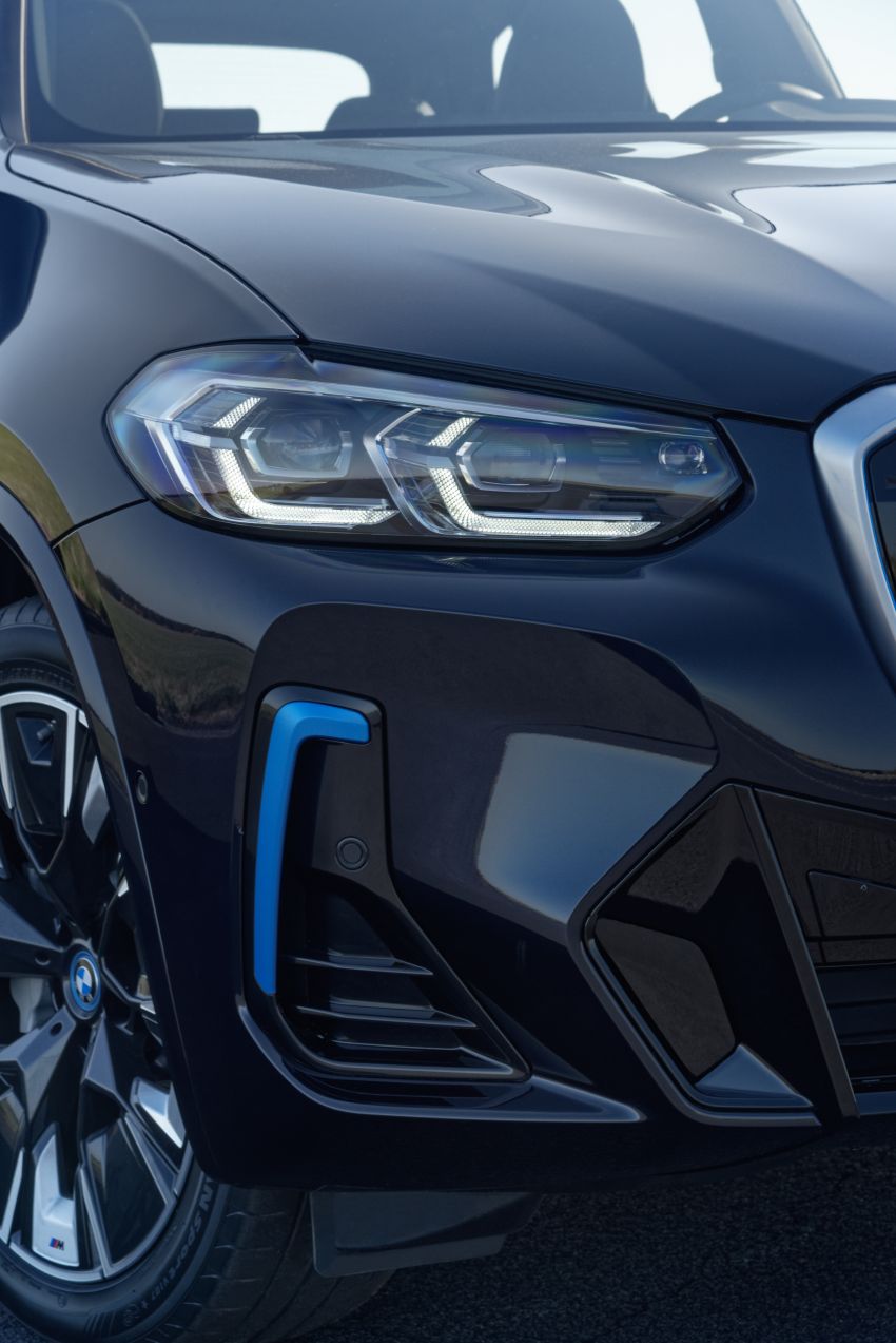 BMW iX3 G08 facelift 2022 didedah – pakej M Sport dan BMW Driving Assistant Professional diberi terus 1329090