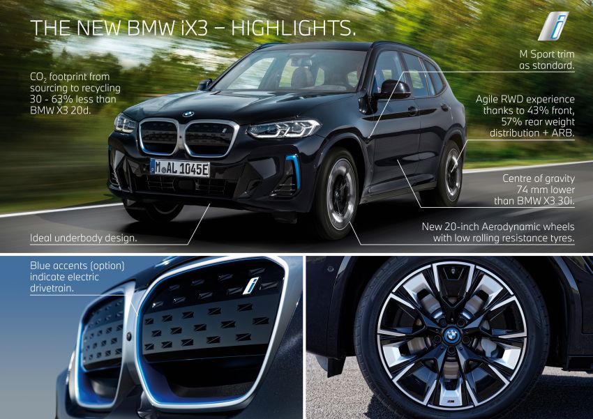 2022 G08 BMW iX3 facelift unveiled – M Sport package and BMW Driving Assistant Professional as standard! 1328852