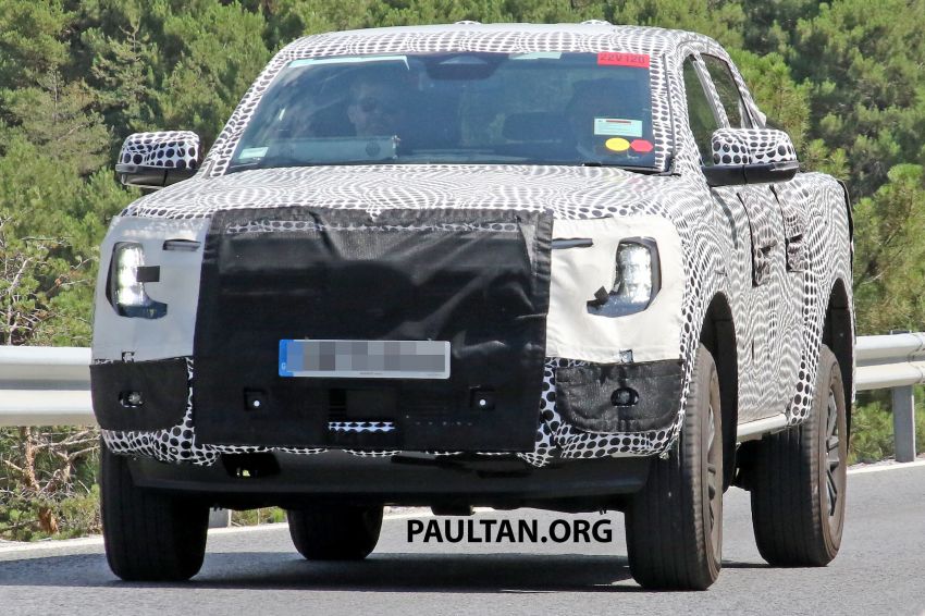 SPYSHOTS: 2022 Ford Ranger gets Maverick front end, plug-in hybrid powertrain with 367 PS and 680 Nm 1327852