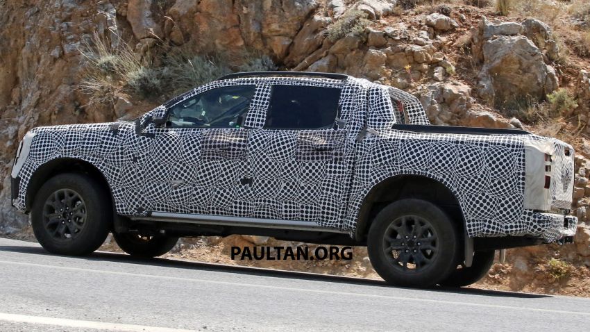 SPYSHOTS: 2022 Ford Ranger gets Maverick front end, plug-in hybrid powertrain with 367 PS and 680 Nm 1327845