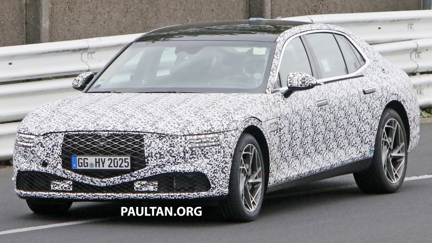 SPIED: 2022 Genesis G90 looks imposing on the ‘Ring 1332460