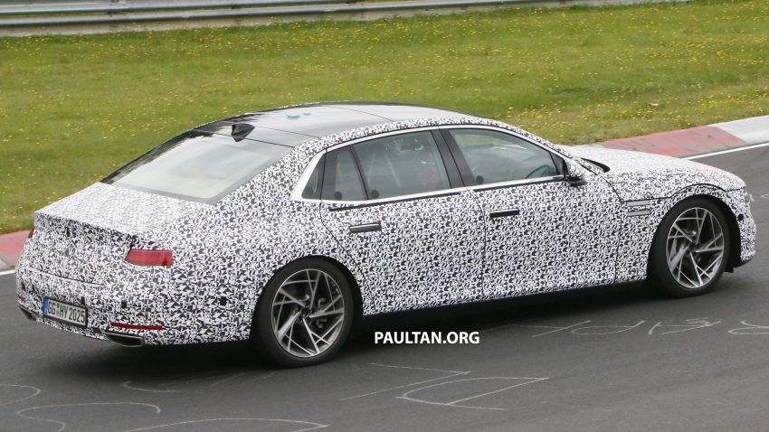 SPIED: 2022 Genesis G90 looks imposing on the ‘Ring 1332471