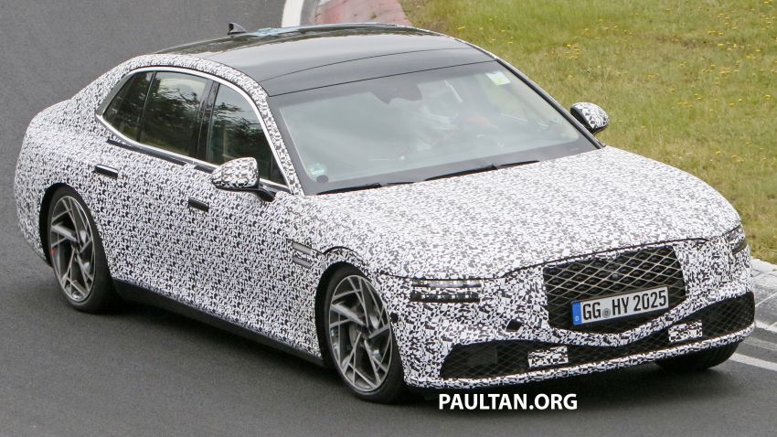 SPIED: 2022 Genesis G90 looks imposing on the ‘Ring 1332466