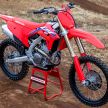 2022 Honda CRF250R updated, less weight, more hp