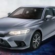 Honda Civic 2022 dilancarkan di Singapura — 1.5L VTEC Turbo, 129 PS, Honda Sensing, dari RM384k