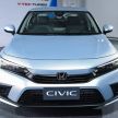 Honda Civic 2022 – spesifikasi pasaran M’sia terdedah; tiada enjin 1.8L, hanya 1.5L Turbo dalam varian RS & E