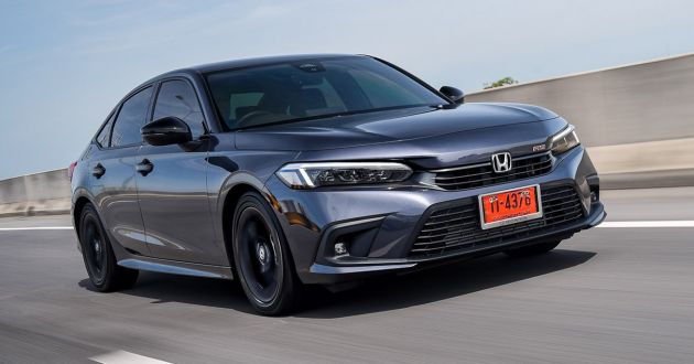 Honda Civic 2022 – gambar rasmi dari Thai disiarkan