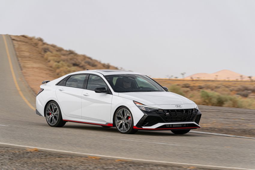 2022 Hyundai Elantra N arrives in North America – 2.0L turbo with 280 PS and 392 Nm, DCT and manual Image #1333226