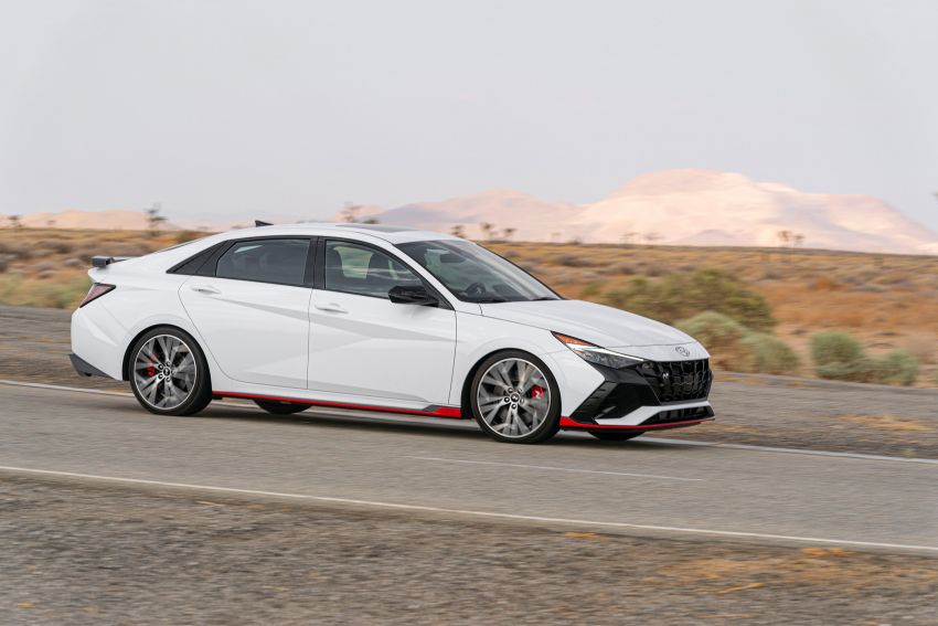 2022 Hyundai Elantra N arrives in North America – 2.0L turbo with 280 PS and 392 Nm, DCT and manual Image #1333227