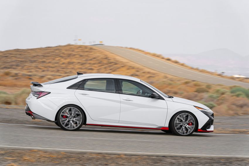 2022 Hyundai Elantra N arrives in North America – 2.0L turbo with 280 PS and 392 Nm, DCT and manual Image #1333229