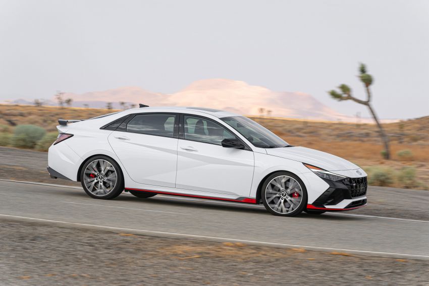 2022 Hyundai Elantra N arrives in North America – 2.0L turbo with 280 PS and 392 Nm, DCT and manual Image #1333233