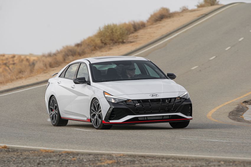 2022 Hyundai Elantra N arrives in North America – 2.0L turbo with 280 PS and 392 Nm, DCT and manual Image #1333234