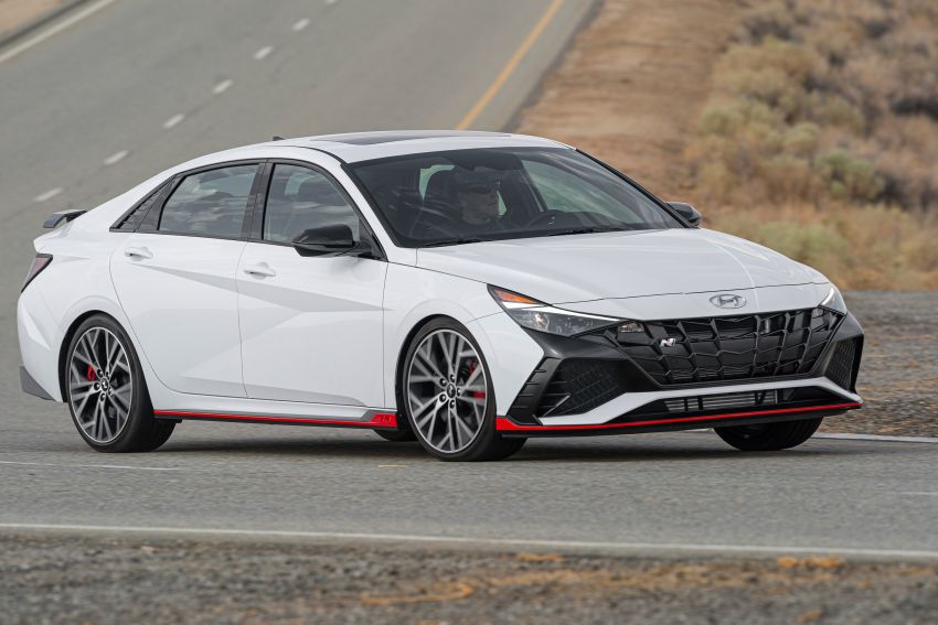 2022 Hyundai Elantra N arrives in North America – 2.0L turbo with 280 PS and 392 Nm, DCT and manual Image #1333235