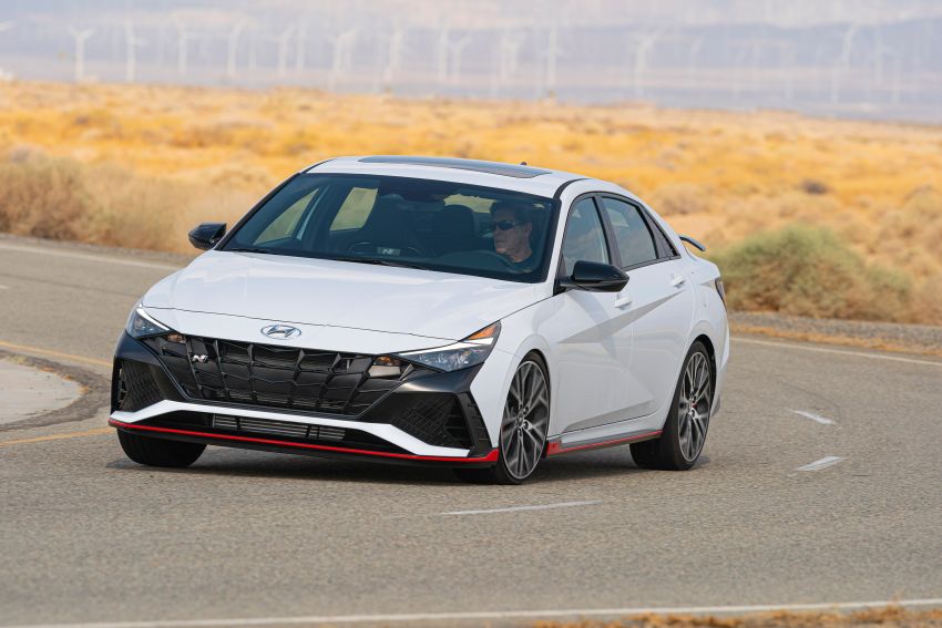 2022 Hyundai Elantra N arrives in North America – 2.0L turbo with 280 PS and 392 Nm, DCT and manual Image #1333237