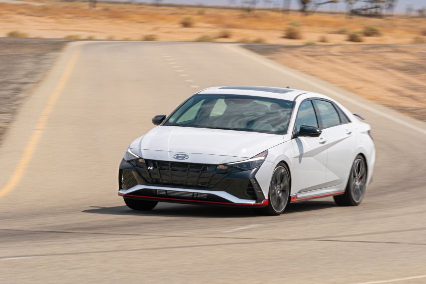 2022 Hyundai Elantra N arrives in North America – 2.0L turbo with 280 PS and 392 Nm, DCT and manual Image #1333242