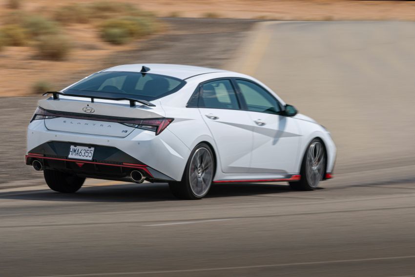 2022 Hyundai Elantra N arrives in North America – 2.0L turbo with 280 PS and 392 Nm, DCT and manual Image #1333245