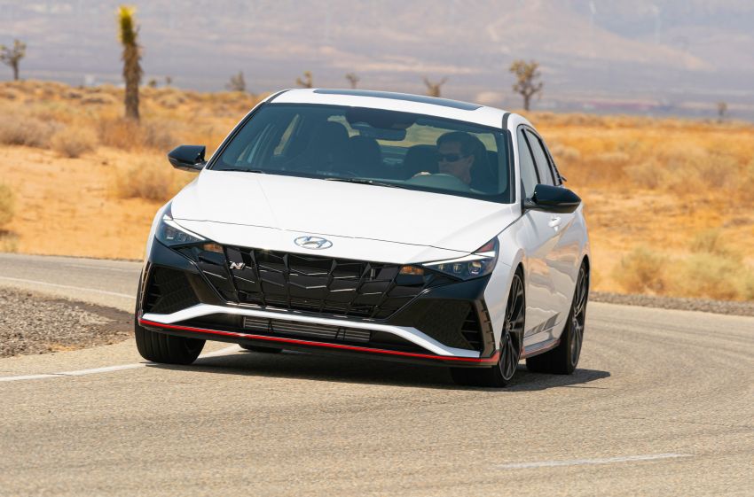 2022 Hyundai Elantra N arrives in North America – 2.0L turbo with 280 PS and 392 Nm, DCT and manual Image #1333253