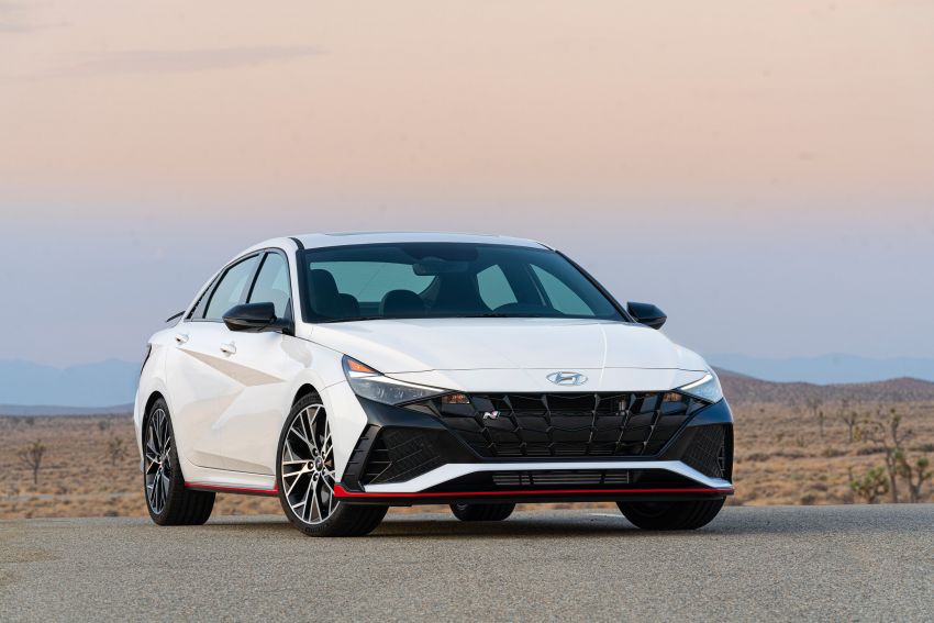 2022 Hyundai Elantra N arrives in North America – 2.0L turbo with 280 PS and 392 Nm, DCT and manual Image #1333188