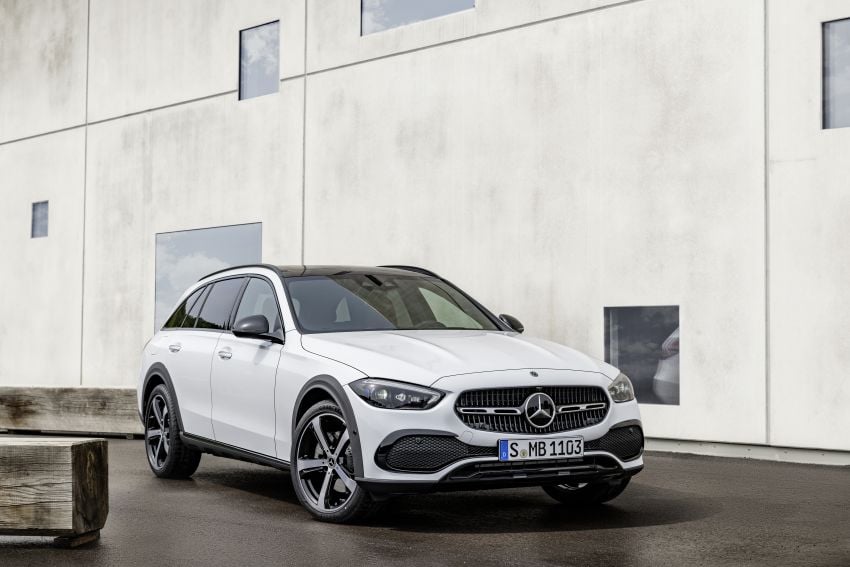 2022 Mercedes-Benz C-Class All-Terrain revealed – new X206 wagon gets SUV looks, rides 40 mm higher 1332024