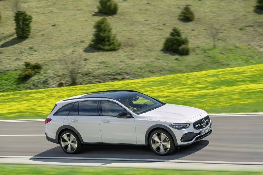 2022 Mercedes-Benz C-Class All-Terrain revealed – new X206 wagon gets SUV looks, rides 40 mm higher 1332039