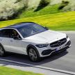 2022 Mercedes-Benz C-Class All-Terrain revealed – new X206 wagon gets SUV looks, rides 40 mm higher