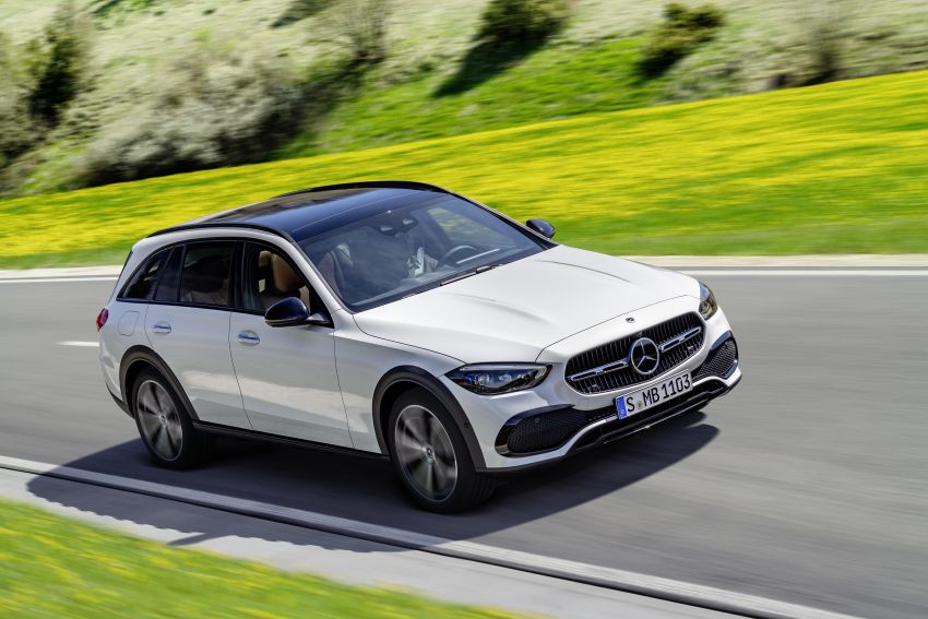2022 Mercedes-Benz C-Class All-Terrain revealed – new X206 wagon gets SUV looks, rides 40 mm higher 1332040