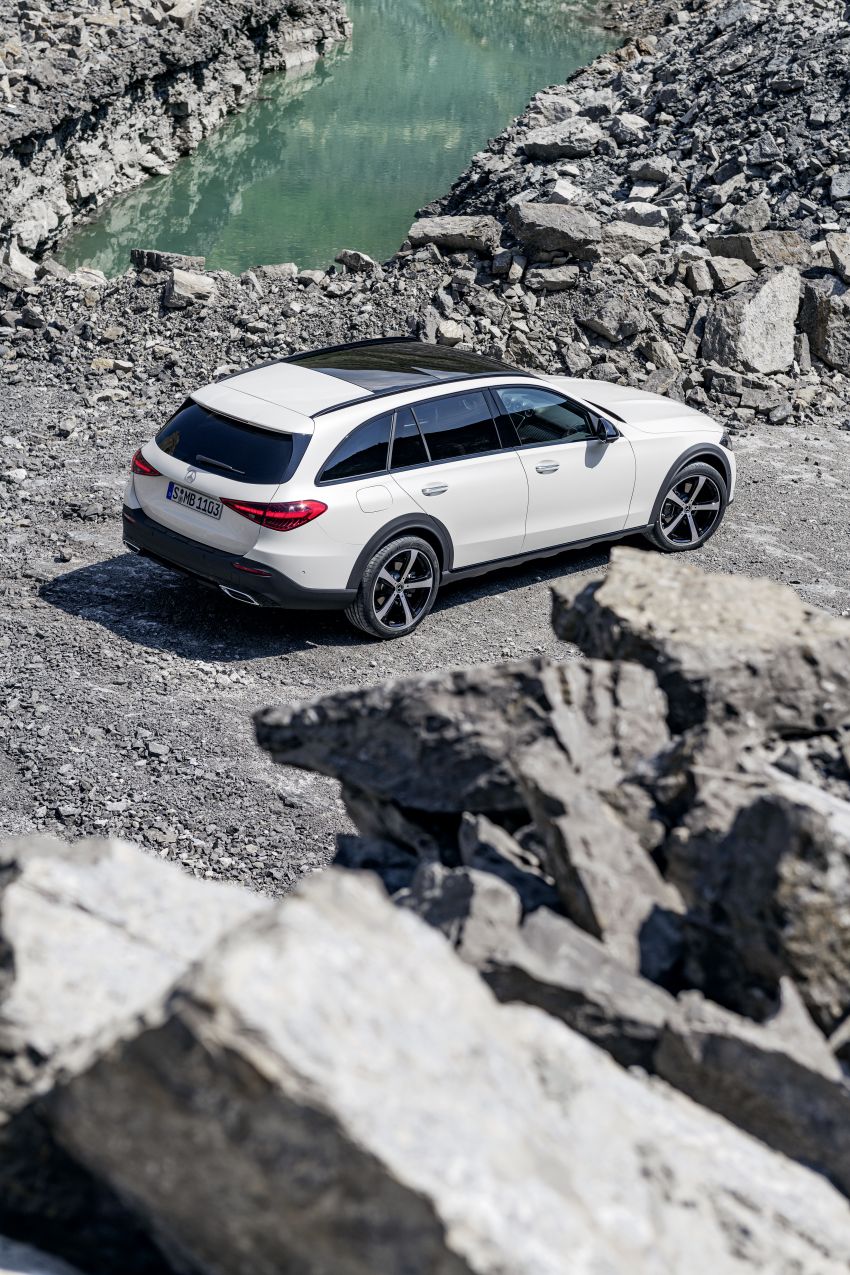 2022 Mercedes-Benz C-Class All-Terrain revealed – new X206 wagon gets SUV looks, rides 40 mm higher 1332055