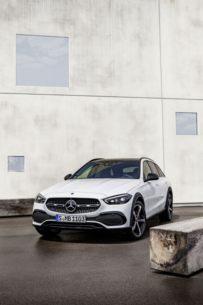 2022 Mercedes-Benz C-Class All-Terrain revealed – new X206 wagon gets SUV looks, rides 40 mm higher 1332027
