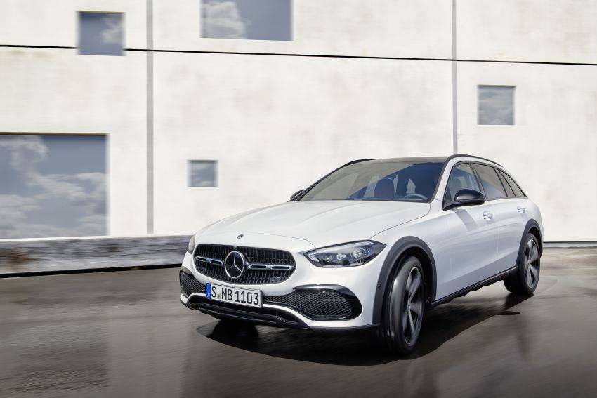 2022 Mercedes-Benz C-Class All-Terrain revealed – new X206 wagon gets SUV looks, rides 40 mm higher 1332033